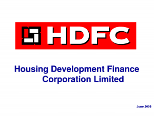Housing Development Finance Corporation 