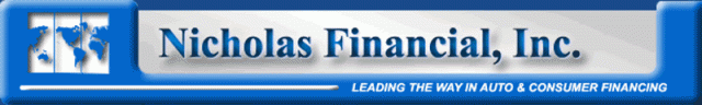 Nicholas Financial, Inc. logo