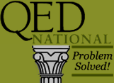 QED National logo